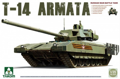 Russian Main Battle Tank T-14 Armata 1/35 - Takom