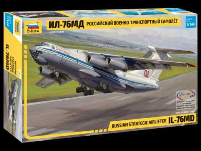 Russian strategic airlifter IL-76MD (1:144) - Zvezda