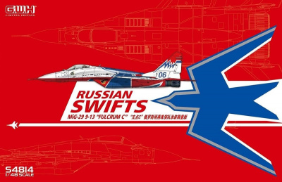 Russian Swifts MiG-29 9-13 Fulcrum-C limited edition 1:48 - G.W.H.