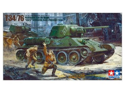 Russian T34/76 "ChTZ" version, 1943 Production 1:35 - Tamiya