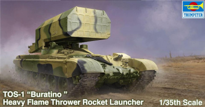 Russian TOS-1 Multiple Rocket Launch 1/35 - Trumpeter
