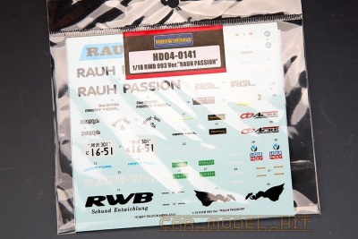 RWB 993 Ver."Rauh Passion 1/18 - Hobby Design