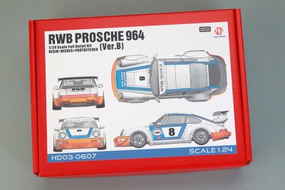 RWB Porsche 964 (Ver.B) Full Detail Kit 1/24 - Hobby Design