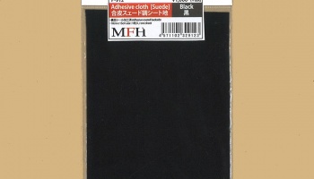 Adhesive cloth for seat (Black) (Ver A) - Model Factory Hiro