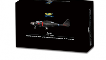 SLEVA 400,-Kč Discount 25% - Northrop P-61A w/Ground Attack weapons & Droptanks 1:48 - G.W.H