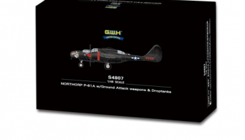 Northrop P-61A w/Ground Attack weapons & Droptanks 1:48 - G.W.H