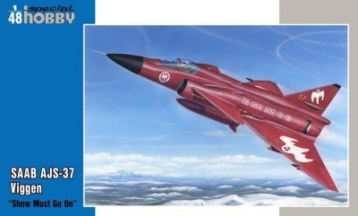 SAAB AJS-37 Viggen Show must go on 1/48 - Special hobby