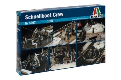 SCHNELLBOOT CREW (1:35) - Italeri