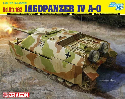 Sd.Kfz.162 Jagdpanzer IV A-0 (1:35) Model Kit military 6843 - Dragon