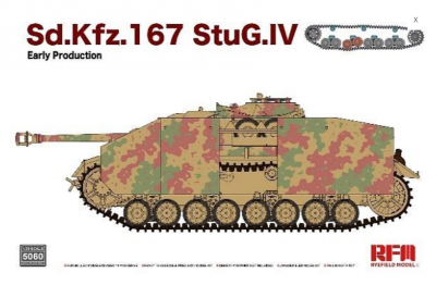 Sd.Kfz.167 StuG.IV Early Production w/workable track links, without interior 1/35 - RFM