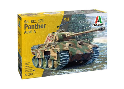 Sd.Kfz. 171 Panther Ausf A (1:35) Model Kit tank 0270 - Italeri