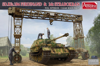 Sd.Kfz.184 Ferdinand & 16t Strabokran1/35 - Amusing Hobby