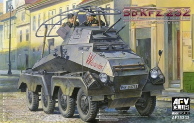 SD.KFZ 232 8 RAD (1:35) - AFV Club