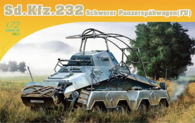 Sd.Kfz. 232 Schwerer Panzerspähwagen (Fu) (1:72) – Dragon