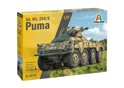 Sd. Kfz.234/2 Puma (1:35) - Model Kit military 6572 - Italeri