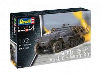 Sd.Kfz. 251/1 Ausf. C + Wurfr. 40 (1:72) - Revell