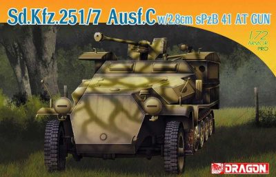 Sd.Kfz.251/22 Ausf.D w/7.5cm PaK 40 (1:72) - Dragon