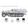 Sd.Kfz. 251/8 Ambulance (1:72) Model Kit 7077 - Italeri