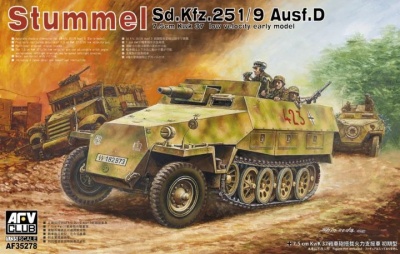 Sd.Kfz. 251/9 Ausf. D early type 1/35 - AFV Club