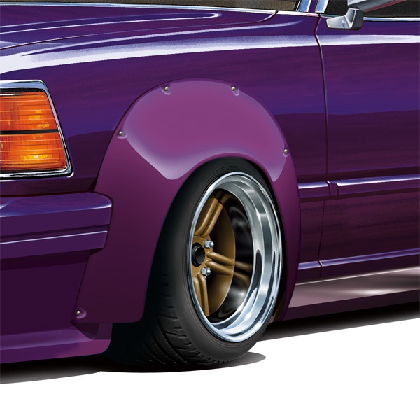 SHADOW5 5H 14inch 1 24 Aoshima Car model kit