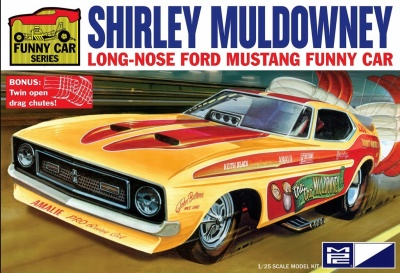 Shirley Muldowney Long Nose Ford Mustang Funny Car 1/25 - MPC
