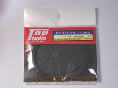 Shrink Tube (Black) 1.2 mm - Top Studio