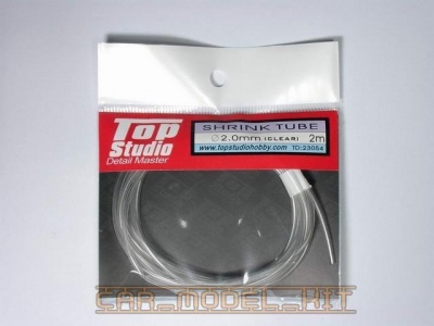 Shrink Tube (Clear) 2.0 mm - Top Studio