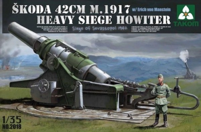 ŠKODA 42CM M.1917 HEAVY SIEGE HOWITZER (1:35) - Takom