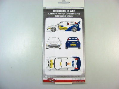 SLEVA  10% DISCOUNT - Ford Focus RS WRC 41. Rally RACC Catalunya 2005 1/24 - MF-Zone