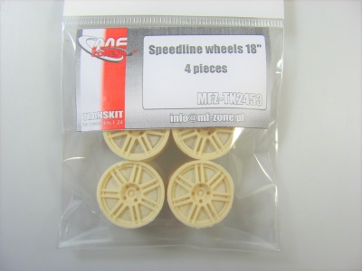 SLEVA 10% SALE- Speedline Wheels 18inch 1/24 - MF-Zone