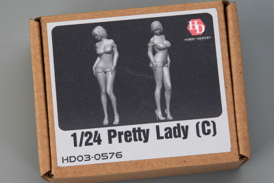 SLEVA 100,-Kč 31% DISCOUNT - Pretty Lady (C) 1/24 - Hobby Design