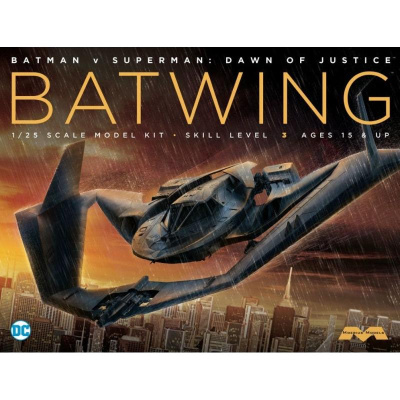 SLEVA 1000Kč  (33% discount) Batwing (Batman Vs Superman: Dawn Of Justice) 1:25 - Moebius Models