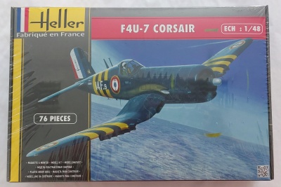 SLEVA 100Kč 18% DISCOUNT- F4 U7 CORSAIR 1:48 - Heller