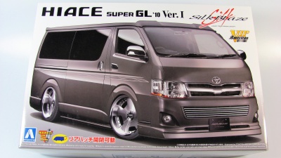 SLEVA 126,-Kč 25% DISCOUNT - Toyota Hiace Silk Blaze - Aoshima