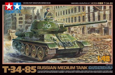 SLEVA  15% DISCOUNT - T-34/85 1/48 -Tamiya