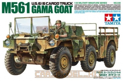 SLEVA 15% DISCOUNT - U.S. Cargo Truck 6X6 M561 Gama Goat 1/35 - Tamiya