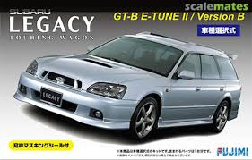 SLEVA 150,-Kč 20% DISCOUNT - Subaru Legacy Touring Wagon GT-B with Window Frame Masking Stickers 1/24 - Fujimi
