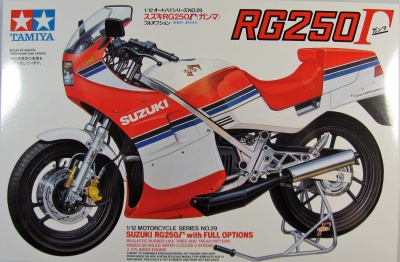 SLEVA 150,-Kč (discount 6,-Eur) Suzuki RG250 Gama 1/12 - Tamiya