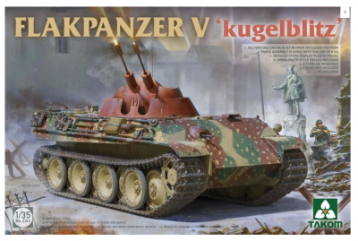 SLEVA 171,-Kč 15% DISCOUNT - FLAKPANZER V Kugelblitz 1/35 - Takom