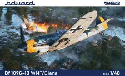 SLEVA 20% DISCOUNT - Bf 109G-10 WNF/ Diana 1/48 - Eduard