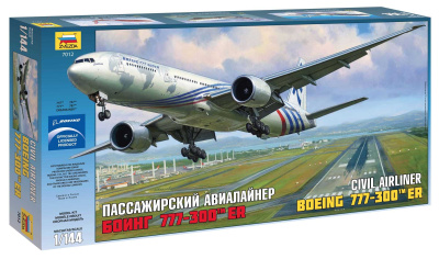 SLEVA  20% DISCOUNT - Boeing 777-300ER (1:144) - Zvezda
