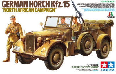 SLEVA  20% DISCOUNT - Horch Kfz.15 "N.Africa" 1/35 - Tamiya