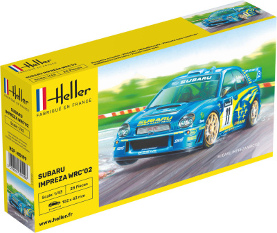SLEVA 20% DISCOUNT - Impreza WRC'02 1/43 - Heller
