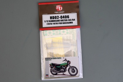 SLEVA 20% DISCOUNT - Kawasaki KH250-B3/B4(1978/1979) For Hasegawa 21508 1/12 - Hobby Design