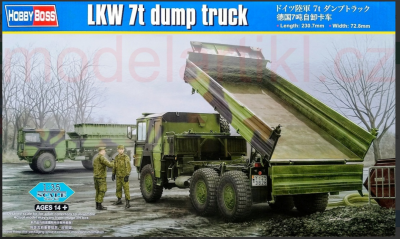 SLEVA  20%  DISCOUNT - LKW 7t dump truck 1:35 - Hobby Boss