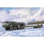 SLEVA  20% DISCOUNT - MAZ-537G intermediate type with MAZ/ChMZAP 5247G semi-trailer 1/72 - Trumpeter