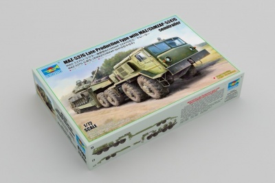 SLEVA 20% DISCOUNT - MAZ-537G Late Production type with MAZ/ChMZAP-5247G semitrailer 1/72 - Trumpeter