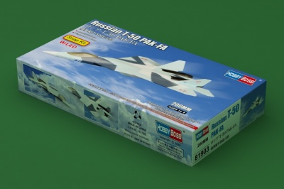 SLEVA 20% DISCOUNT - Russian T-50 PAK-FA Snap Kit W/LED - Hobby Boss