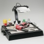 SLEVA  20% DISCOUNT - Work Station W/Magnifying Lens - Tamiya