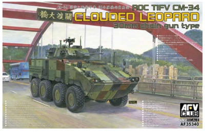 SLEVA 200,-Kč 15%DISCOUNT - ROC TIFV CM-34 "Clouded Leopard" 30mm chain gun type 1/35 - AFV Club